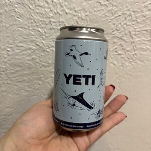 Yeti Short Light Blue Storage Can stash can Piggy bank or money hideout